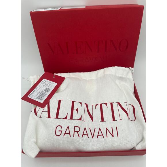 NEW VALENTINO GARAVANI ROCKSTUD BLACK LEATHER MINI CROSSBODY BAG PURSE NWT - Picture 15 of 15